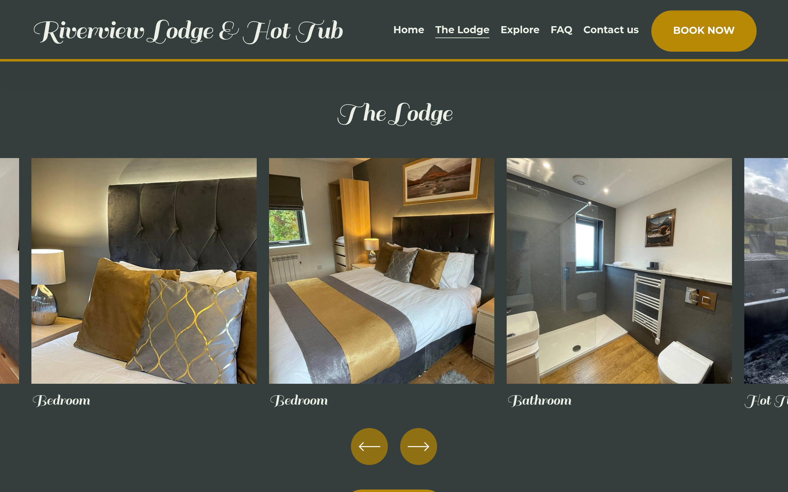 Riverview Lodges - The Lodge page